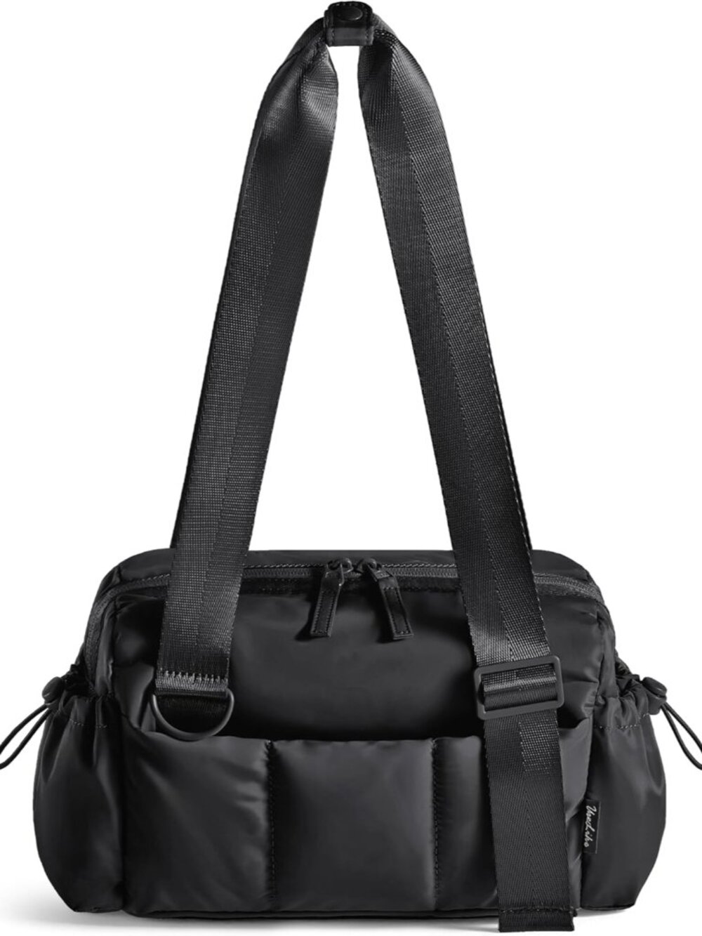 Small Gym Bag for Women, 7L Mini Duffle Bag for Travel, Lightweight Quilted Puff